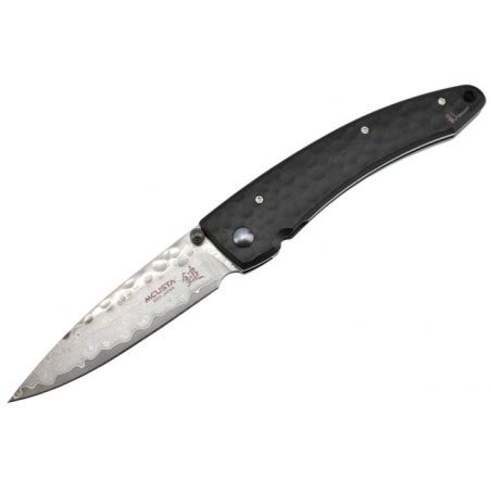 Couteau Pliant Damas Mcusta Tsuchi Noir Cm Mc Bd Couteaux Japo