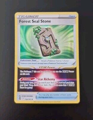 Pokémon TCG Forest Seal Stone Silver Tempest 156 195 Holo Holo Rare eBay