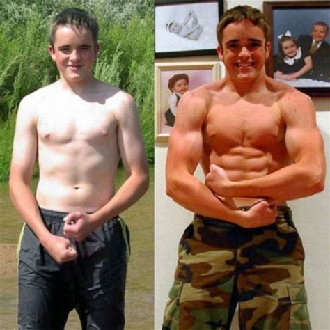 Picturesz: People who made Muscle Before & After (19 photos)