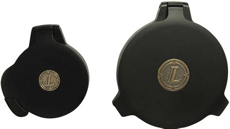 Leupold 62995 Alumina Flip Back Lens Cover Kit 50mm Standard Ep Slip On Aluminum Black Matte