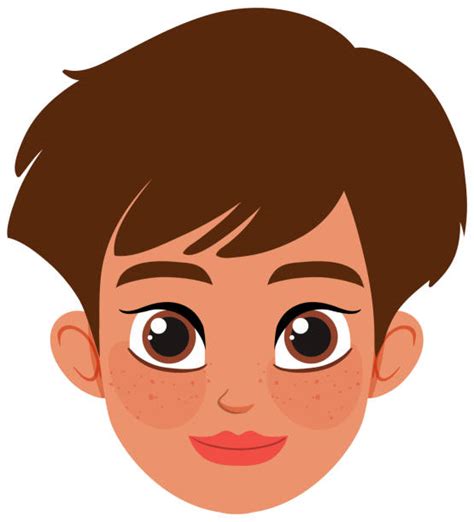 200 Cartoon Of The Cute Boy Brown Hair Eyes Stock Illustrations Royalty Free Vector Graphics