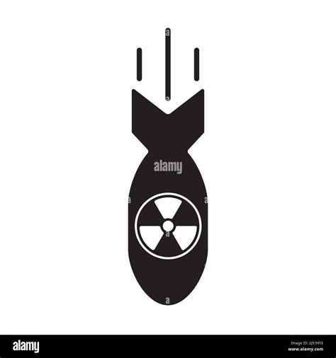 Atomic Bomb Icon Vector For Graphic Design Logo Website Social Media