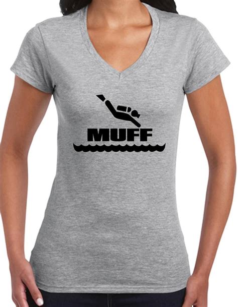 Muff Diver Funny T Shirts Mens Womens Scuba Lesbian Singlets New Top Size Tee Ebay