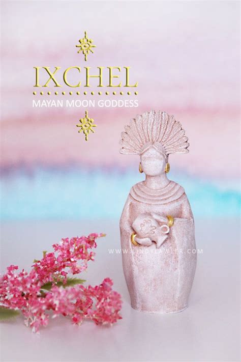 Ixchel - Mayan Aztec Fertility Moon Goddess Statue Doula Midwife Gift ...