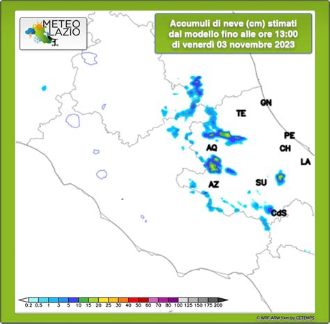 Prima Neve In Arrivo Nel Lazio L Appennino Si Prepara Alla Prima