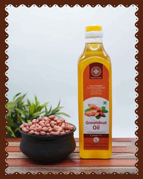 Kalagura Gampa Cold Pressed Ground Nut Oil 1 Liter