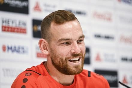 Antwerps Vincent Janssen Pictured During Press Editorial Stock Photo