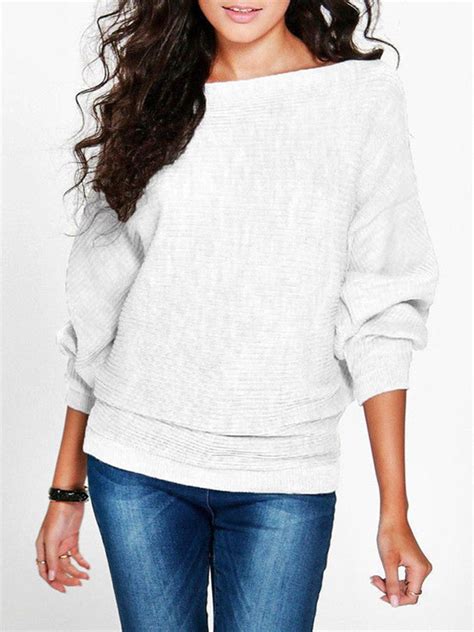 Knitted Long Sleeve Casual Sweater Noracora