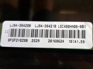 Samsung LSC480HN08-8 Overview - Panelook.com