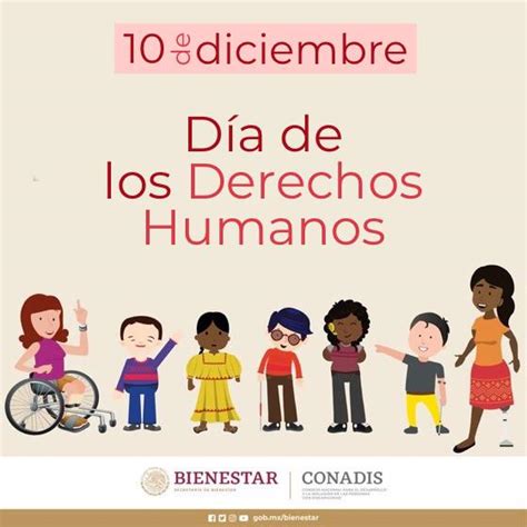 10 De Diciembre Día De Los Derechos Humanos Consejo Nacional Para El