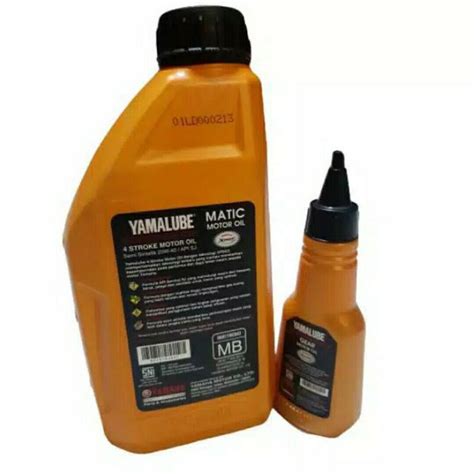 Jual YAMALUBE MATIC 800 Ml OLI GARDAN YAMALUBE 100 Ml Shopee Indonesia