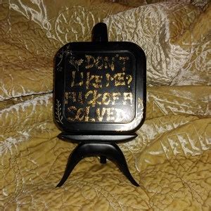 Don T Like Me Fuck Off Solved Punk Graffiti Desk Art Etsy