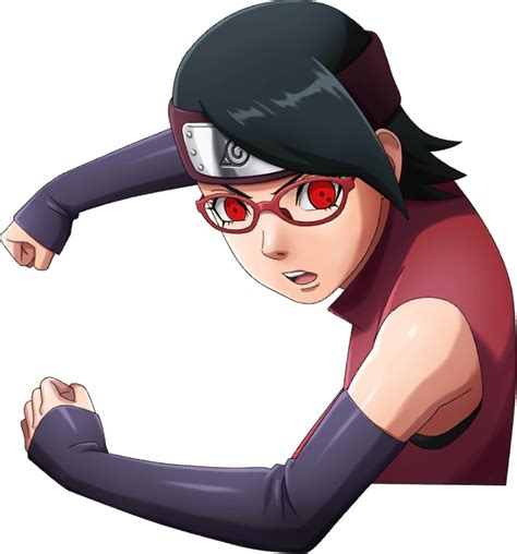 Sarada Genin Render [nxb Ninja Voltage] By Maxiuchiha22 On Deviantart