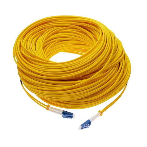 Fiber Patch Cord LC UPC LC UPC SM DX G652D 3 0 PVC 50M Wisp Store