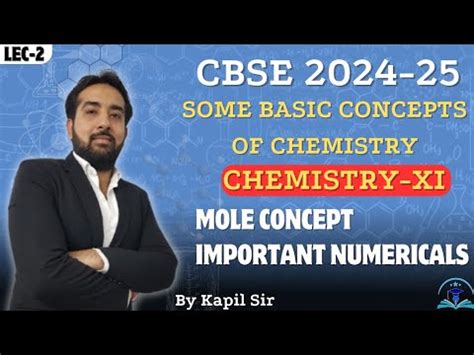 Concentration Terms Mole Concept Important Numericals Class