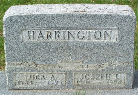 Joseph LaVergne Harrington 1901 1954 Mémorial Find a Grave