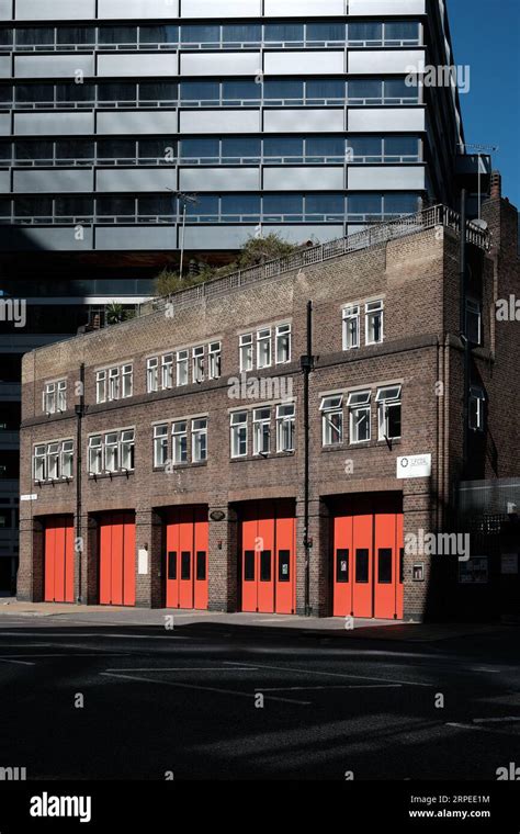 Old Fire Station Stock Photo Alamy