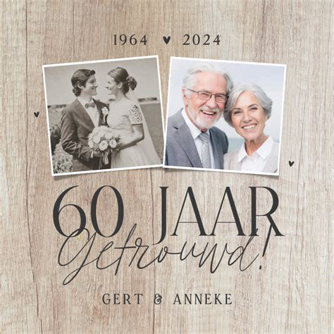 Uitnodiging Jubileum Jaar Getrouwd Kaartje Go