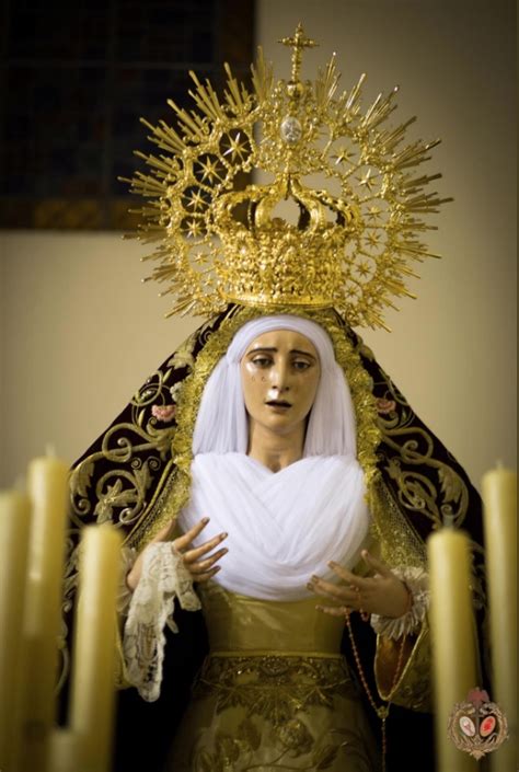 La Virgen De Los Dolores Ya Está En Su Paso