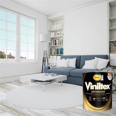 Pintura Viniltex Advanced gris nube 1569 1 Galón Pintuco