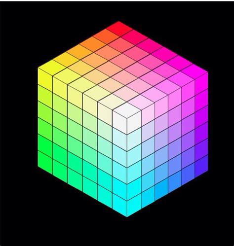 Rainbow Cube Rainbow Painting Cube Painting