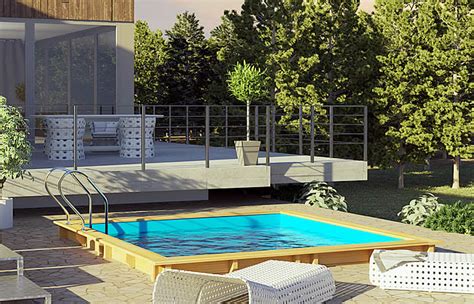 Piscinas Desmontables Cuadradas De Madera Puigcerc S