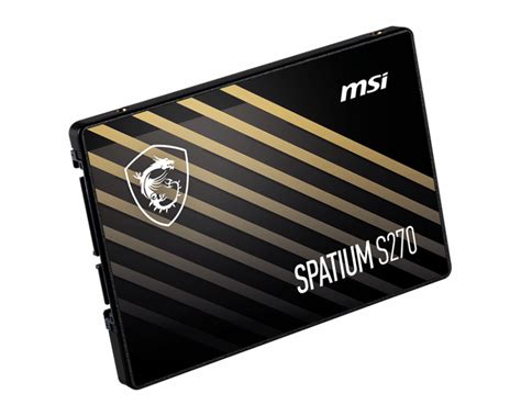 Discos Duros Internos Ssd Ssd Msi Spatium S Sata Gb Dmi