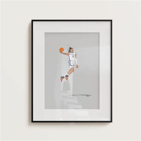 Memphis Grizzlies Ja Morant Poster Print Etsy