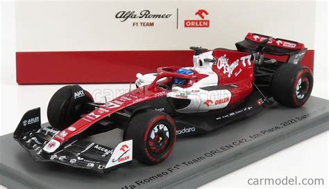 SPARK MODEL S8517 Scale 1 43 ALFA ROMEO F1 C42 TEAM ORLEN RACING N 77