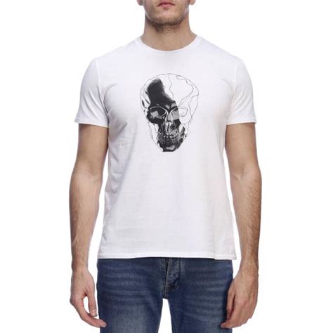 Just Cavalli Outlet T Shirt Men T Shirt Just Cavalli Men White T