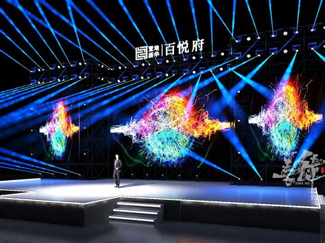 舞台设计（百悦府国际星光音乐节）舞美善伟 站酷zcool