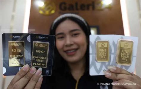 Harga Emas Antam Merosot Rp Hari Ini Rabu Oktober