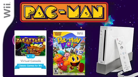 Todos Los Juegos De Pac Man Para Nintendo Wii Youtube