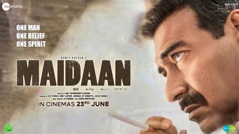 Maidaan Official Teaser Release Date Update Ajay Devgan Priyamani