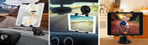 EEEKit Car Tablet Mount Holder 360 Degrees Rotation Tablet Car Mount