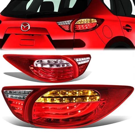 LED Brake Tail Lights (Clear)13-16 Mazda CX-5 | Tail light, Led tail ...