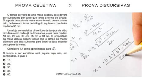 O Que Prova Objetiva Diferen As Das Quest Es E Como Estudar