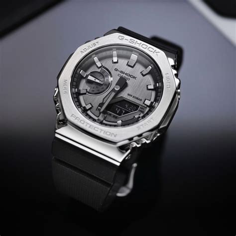 Hands On G Shock Gm 2100 Steel Casioak — Mtr Watches G Shock Watches