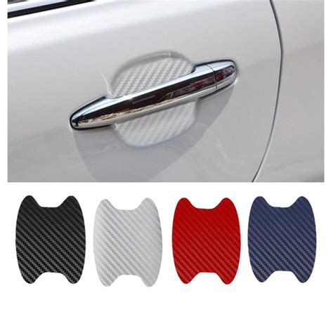 Ann Caruniversal Carbon Fiber Auto Car Door Handle Stickers Car