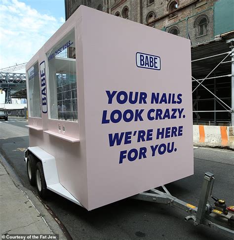 The Fat Jew S Babe Wine Launches Free Mobile Manicure Truck In NYC Daily Mail Online