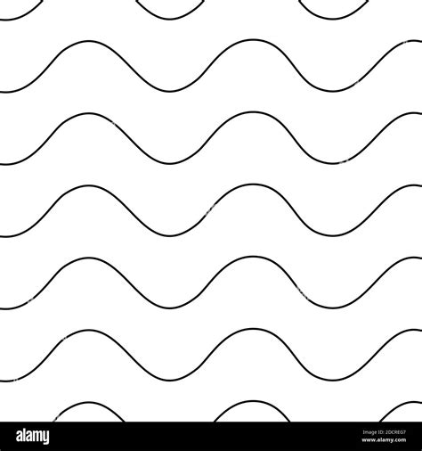 Wavy Waving Wave Lines Stripes Background Vector Design Element