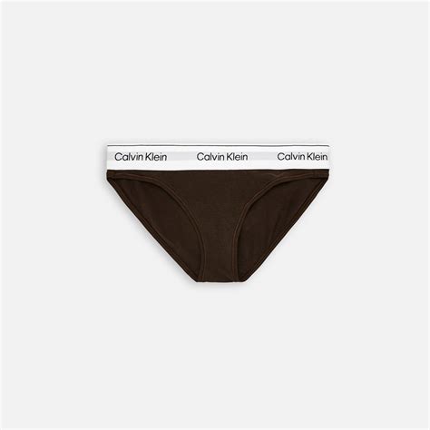 Calvin Klein Underwear Modern Cotton Naturals Bikini Woodland Women S