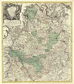 Nova Et Exacta Mappa Geographica Exhibens Circulum Westphalicum In