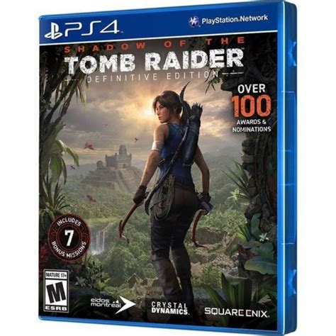 Game Shadow Of The Tomb Raider Definitive Edition Playstation 4