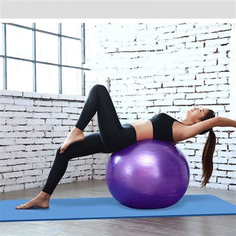 Спорт йога пилатес Фитнес Мяч Тренажерный зал Баланс Fitball Упражнение ...