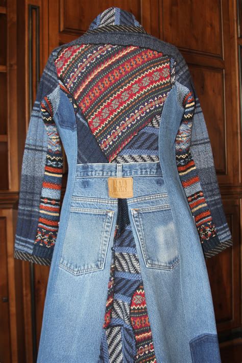 Pat Congleton Recycled Sweaters And Denim Jeans Upcycle Jeans