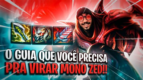 GUIA COMPLETO PRA VOCÊ SUBIR DE ZED ZED É MUITO FORTE TFT SET 9