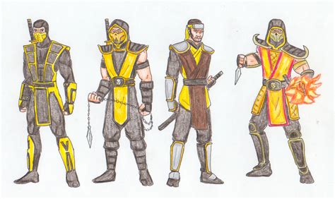 Mortal Kombat Scorpion By Gavinoeldiabloguapo On Deviantart