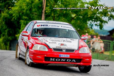 Adami Marek Gallo Milo Honda Civic Vti Ek Rally Pre Ov Srp