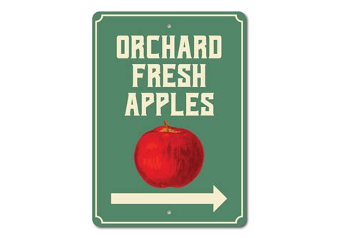 Orchard Sign Orchard Decor Apple Orchard T Apple Decor Etsy